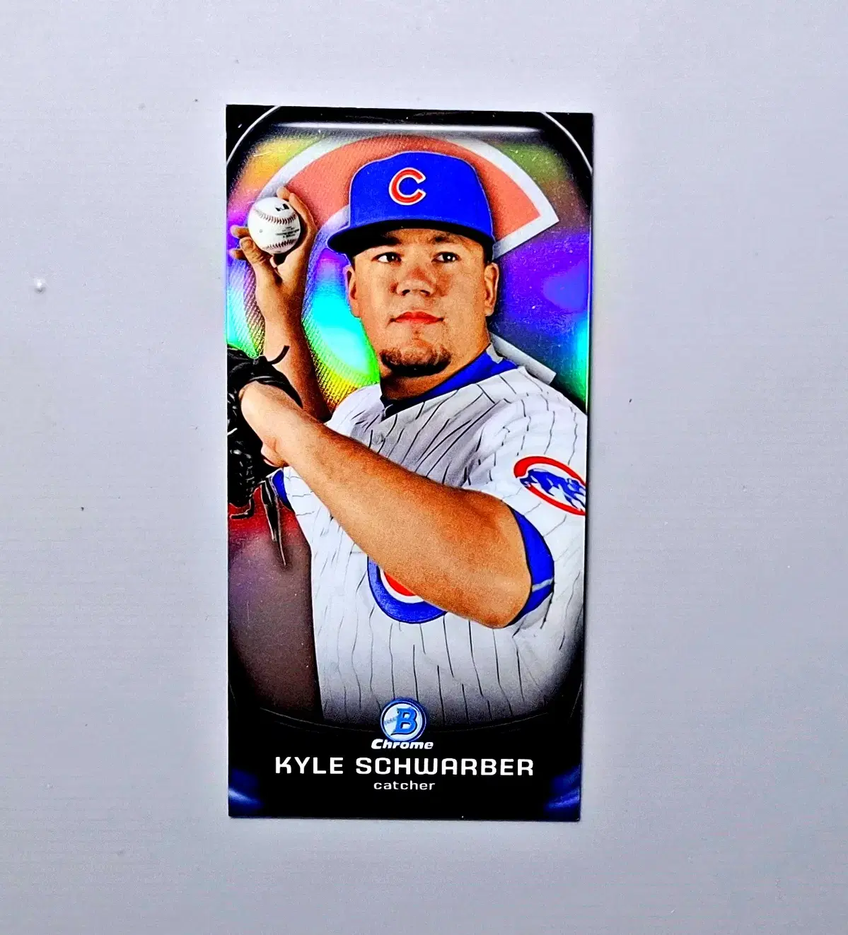 MLB 카일 슈와버 루키 리플렉터 미니카드 2015 보우먼크롬 시카고 필라델피아