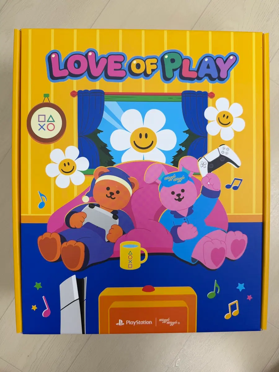 플레이스테이션 love of play 위글위글 콜라보 한정판