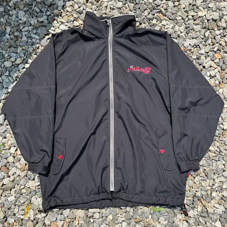 90s 올드스쿨 힙합 FUBU 아카이브 자수 바람막이(실측확인)