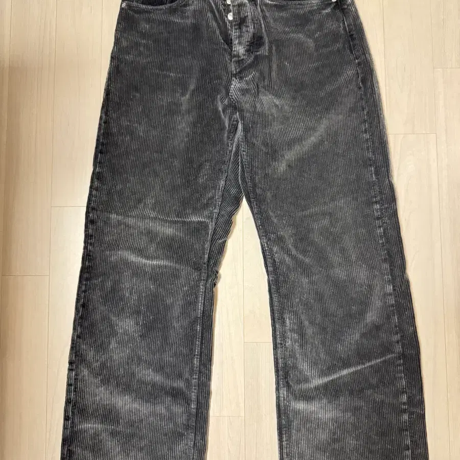 HOPE) 24fw 코듀로이 와이드 팬츠 블랙(31~32추천)