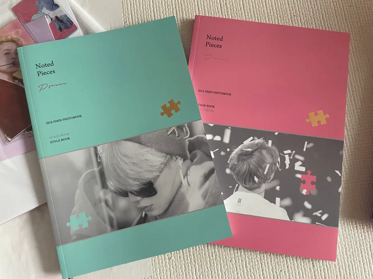 방탄소년단 지민 홈마 굿즈(Noted Pieces 잼잼)