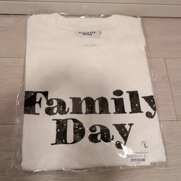 allmyhomies ZORN Family Day 티셔츠 화이트 L 사이즈