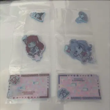 아이프리 산리오 반짝이는 오로라 아크릴 스탠드 나나 에마 마이멜로디 쿠로미