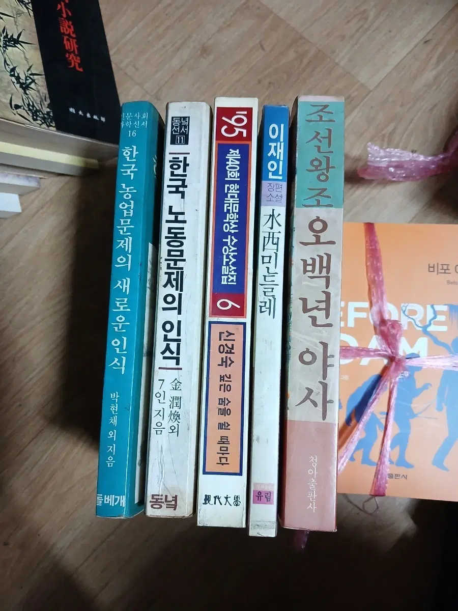 한국 농업문제의 새로운 인식 / 한국 노동문제의 인식 / 195 제40회 현대문학상 수상소설집 / 이재인 수