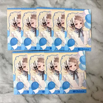 니지산지 후와후와 벌룬 마치다 치마 사진풍 카드