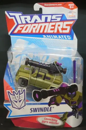 HASBRO TF/ANIMATED DELUXE SWINDLE