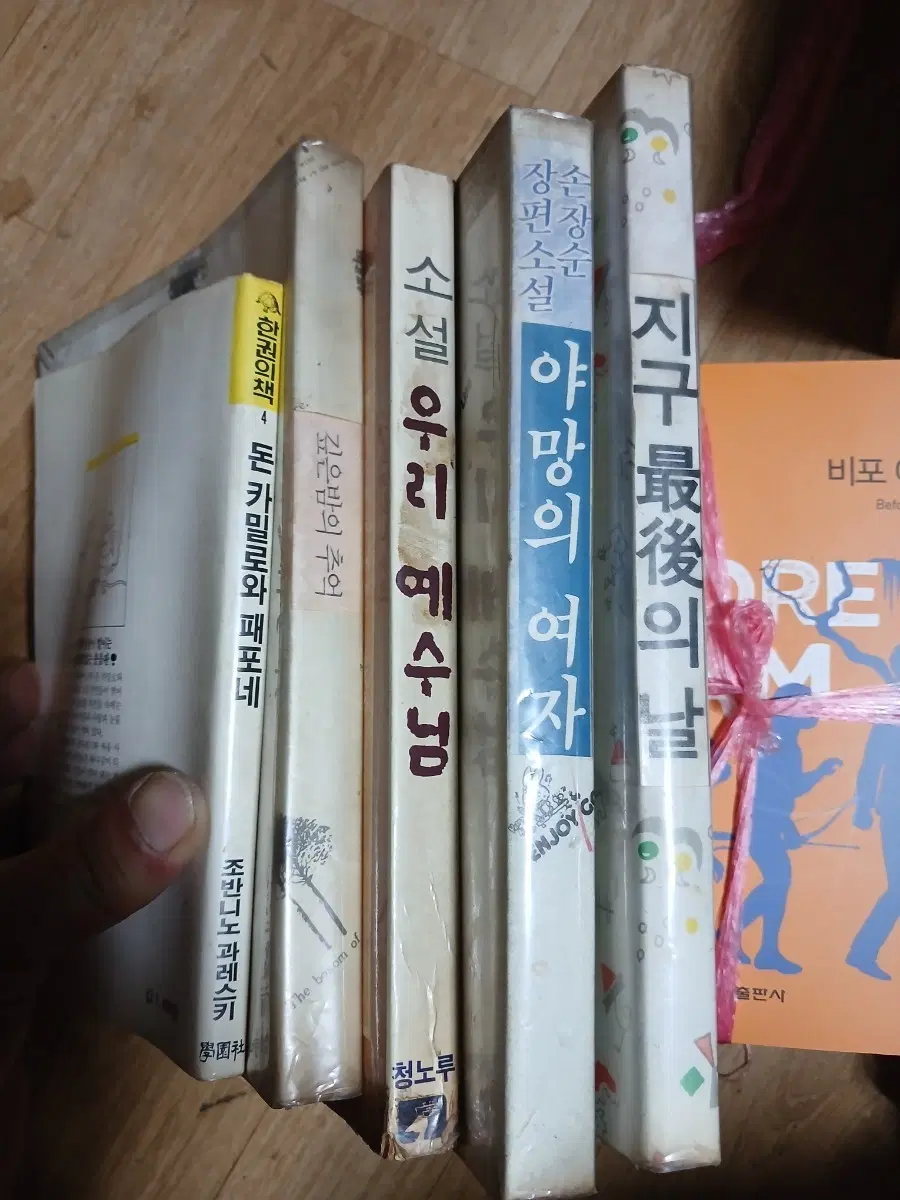 소설 돈 카밀로와 패포네 / 우리 예수님 / 야망의 여자 / 지구 마지막 날 5권일괄