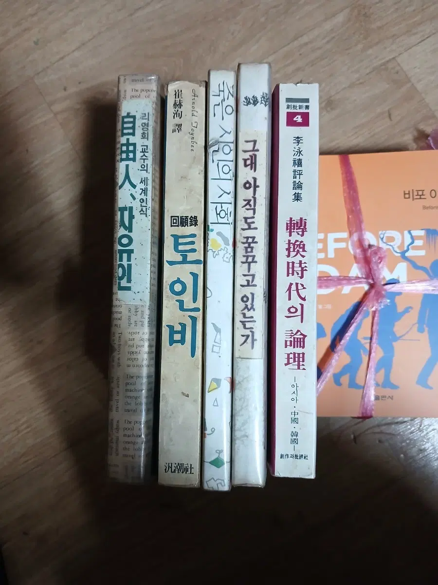 자유인, 토인비, 그대 아직도 꿈꾸고 있는가, 죽은 시인의 사회, 비포덤 5권일괄