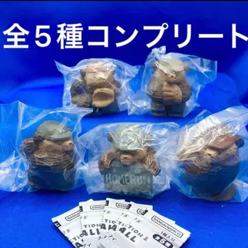 전 5종 타카하마 마사오 목조각풍 피규어 컬렉션 2 BASEBALL 곰