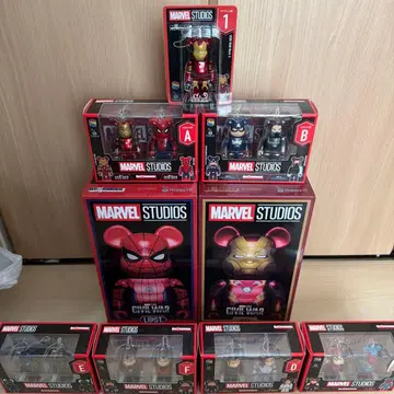 MARVEL STUDIOS 베어브릭 세트