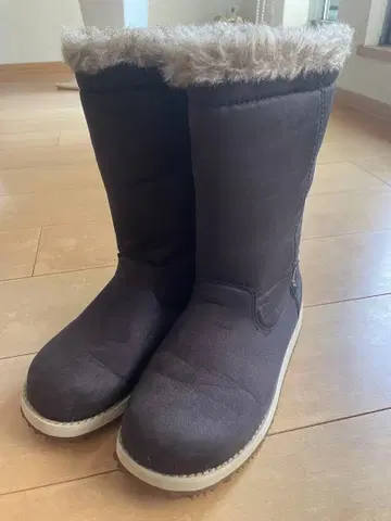 KAZAMA 어그 부츠 블랙 24cm