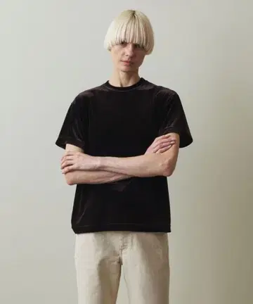 스티븐 앨런 벨로아 T셔츠 브라운 반팔