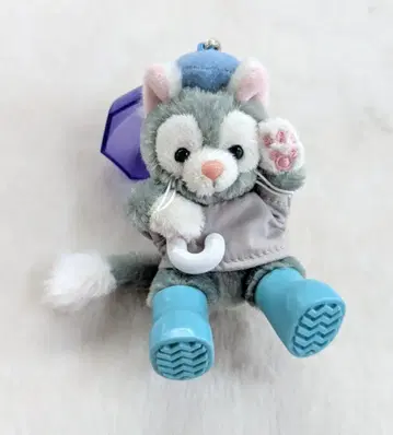 도쿄디즈니씨 봉제 인형 스트랩 Duffy and Friends 젤라토니(우산)/Beautiful Rainy Days 2022