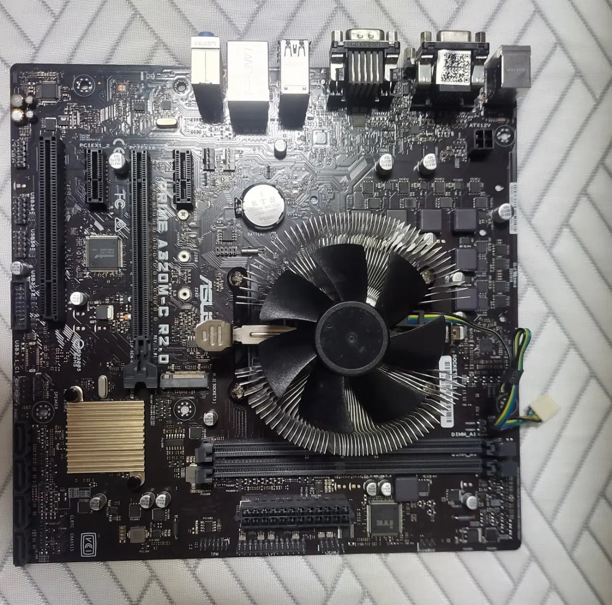 AMD 라이젠 5 3500 + ASUS PRIME A320M-C