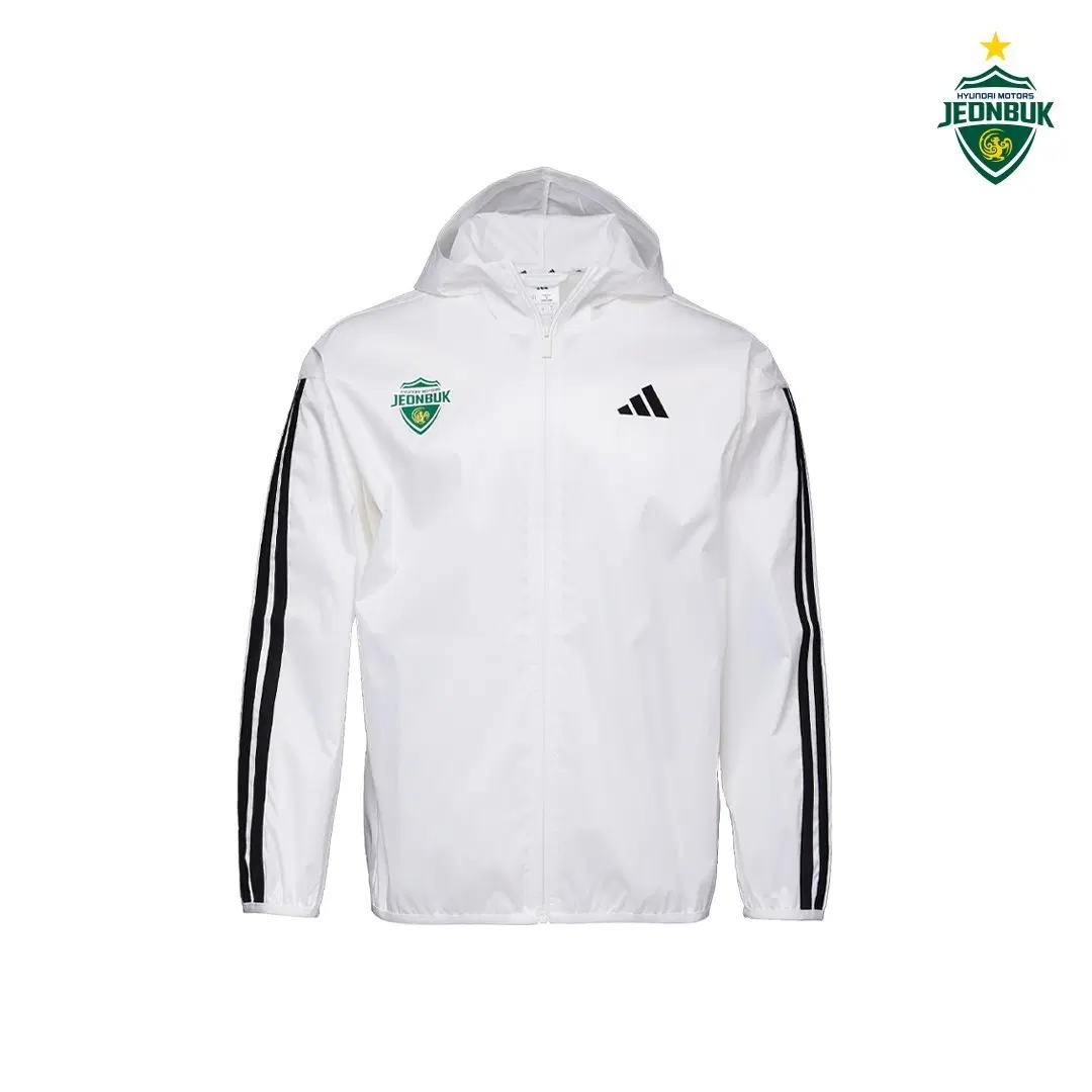 JBFC 아디다스 우븐 화이트 바람막이 2xl
