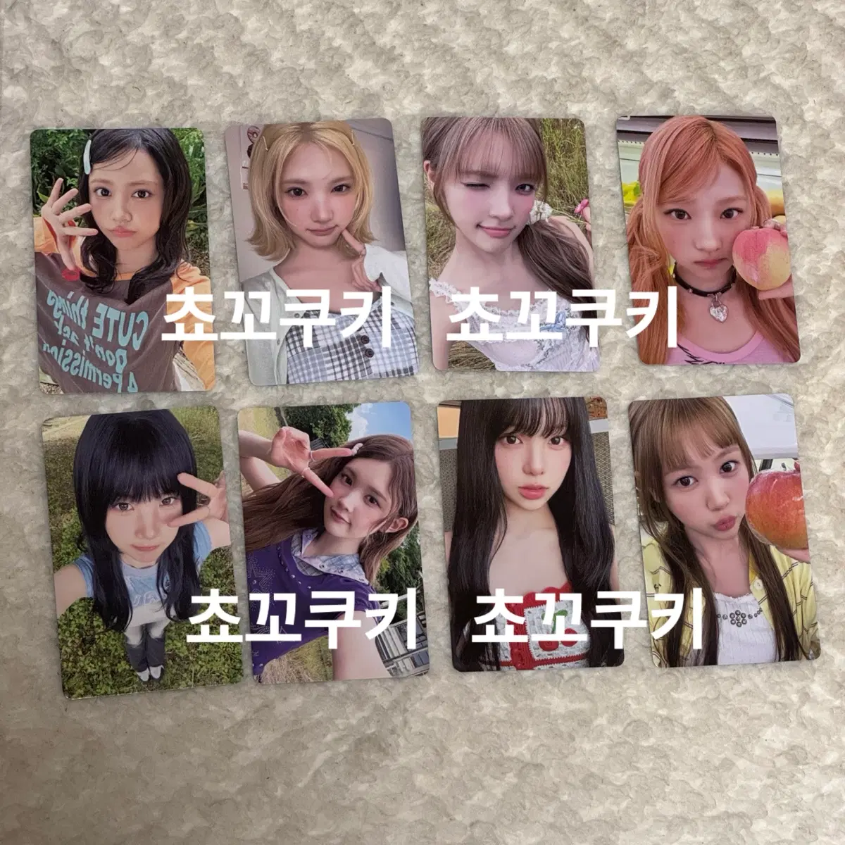 Hearts2Hearts h2h 하츠투하츠 하투하 ICONIC HEART 일본 타워레코드 구입 특전 포카