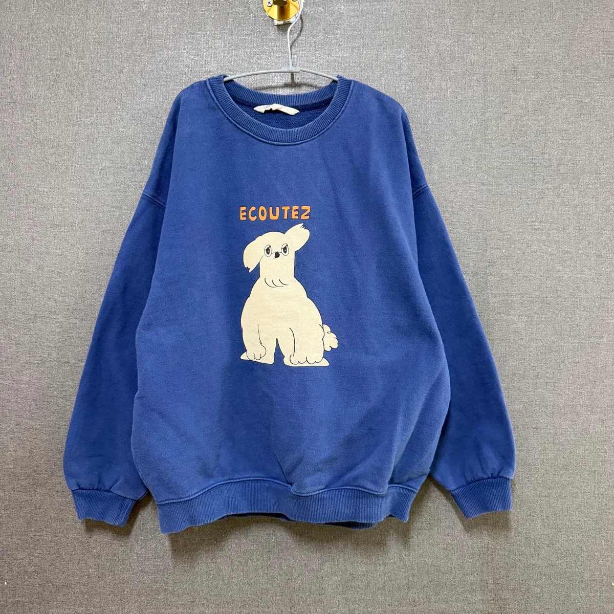 리미떼두두 2xl 아동 맨투맨 스웻셔츠 블루 BO2838