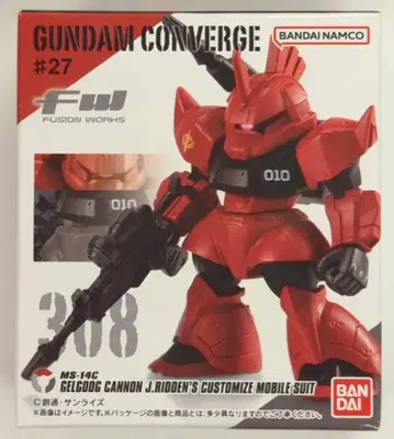 반다이 FW GUNDAM CONVERGE #27 겔구그 캐논 (조니 라이덴기)