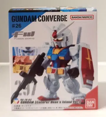 반다이 FW GUNDAM CONVERGE #26 26 건담 (쿠쿠루스 도안의 섬 버전)