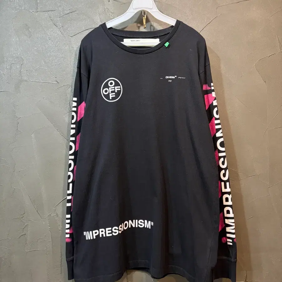 [XXL] 19ss OFF-WHITE 오프화이트 롱 슬리브
