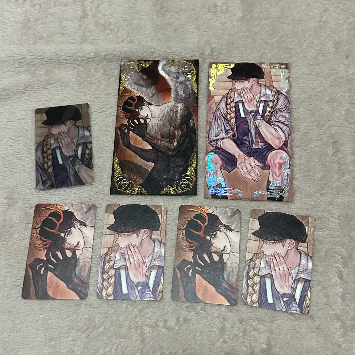 갑타 가비지타임 최종수 기상호 포카 엽서 렌티 일괄