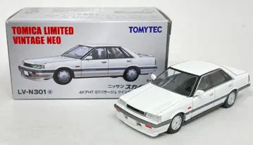토미텍 TOMICA LIMITED VINTAGE NEO 닛산 스카이라인 4도어 HT GT 파사주 트윈캠 24V (화이트) 87년식 LV-N301a