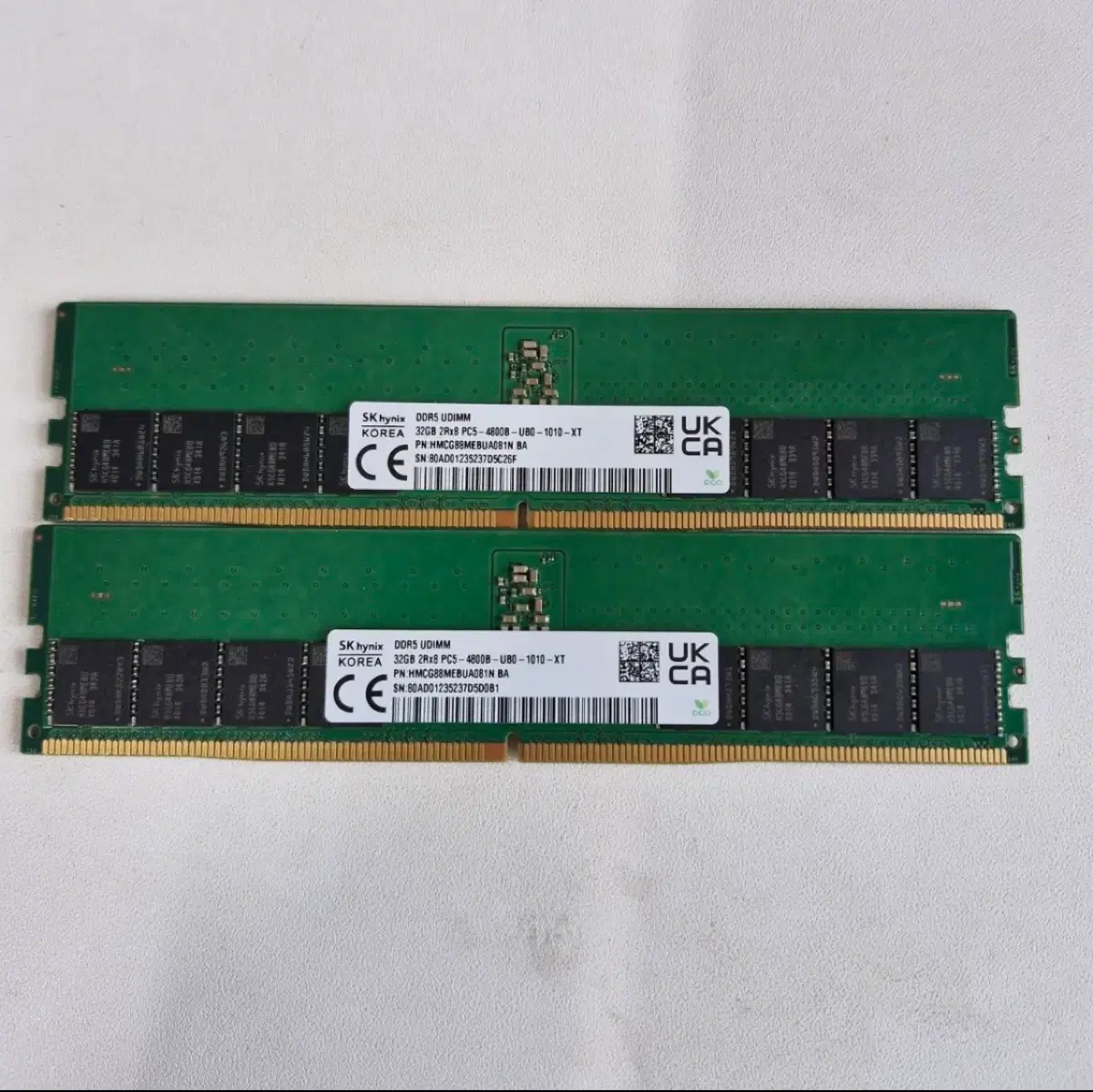 SK하이닉스 DDR5 UDIMM 32GB 3개 팝니다