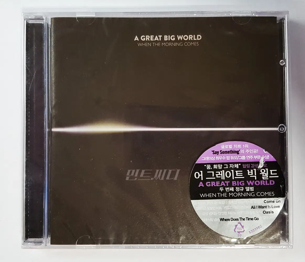A Great Big World - When The Morning Comes 씨디
