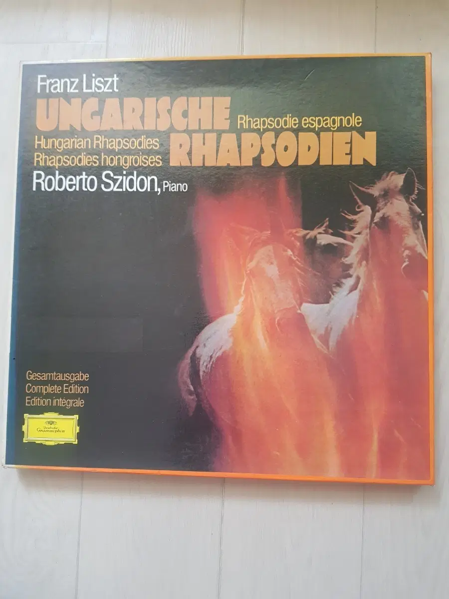3LP박스 Liszt 프란츠 리스트 헝가리광시곡 19곡 전곡 스페인광시곡 Roberto Szidon 로베르토시돈 성음클래식lp 바이닐vinyl 클래식엘피 피아노연주음악