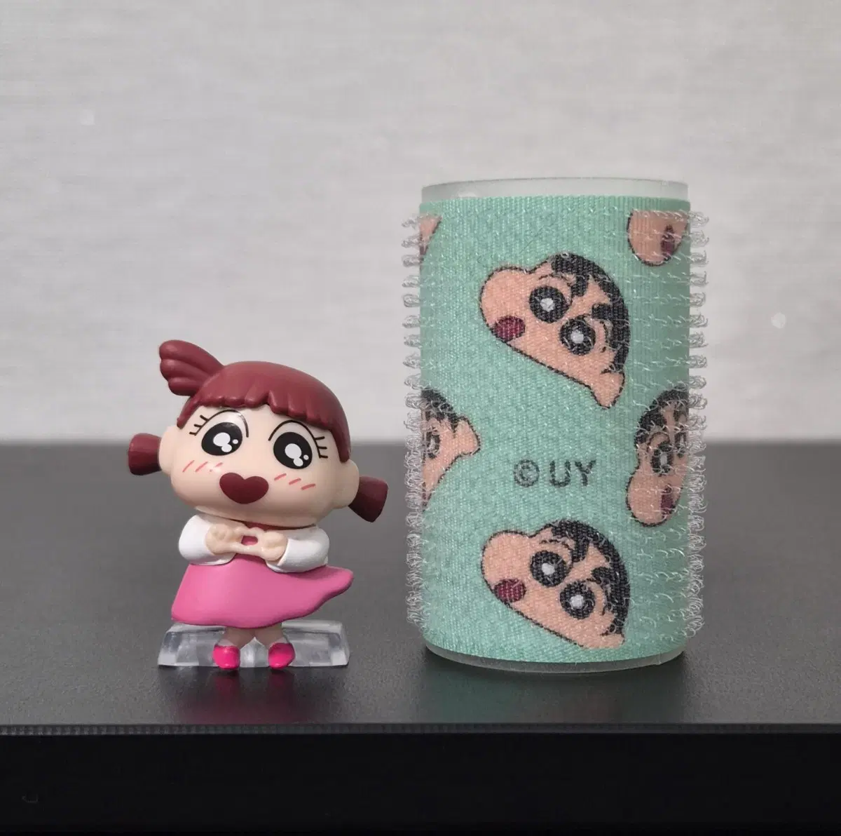 [반다이/캡슐토이] 4.3cm 짱구는못말려 스키스키 마스코트 유리