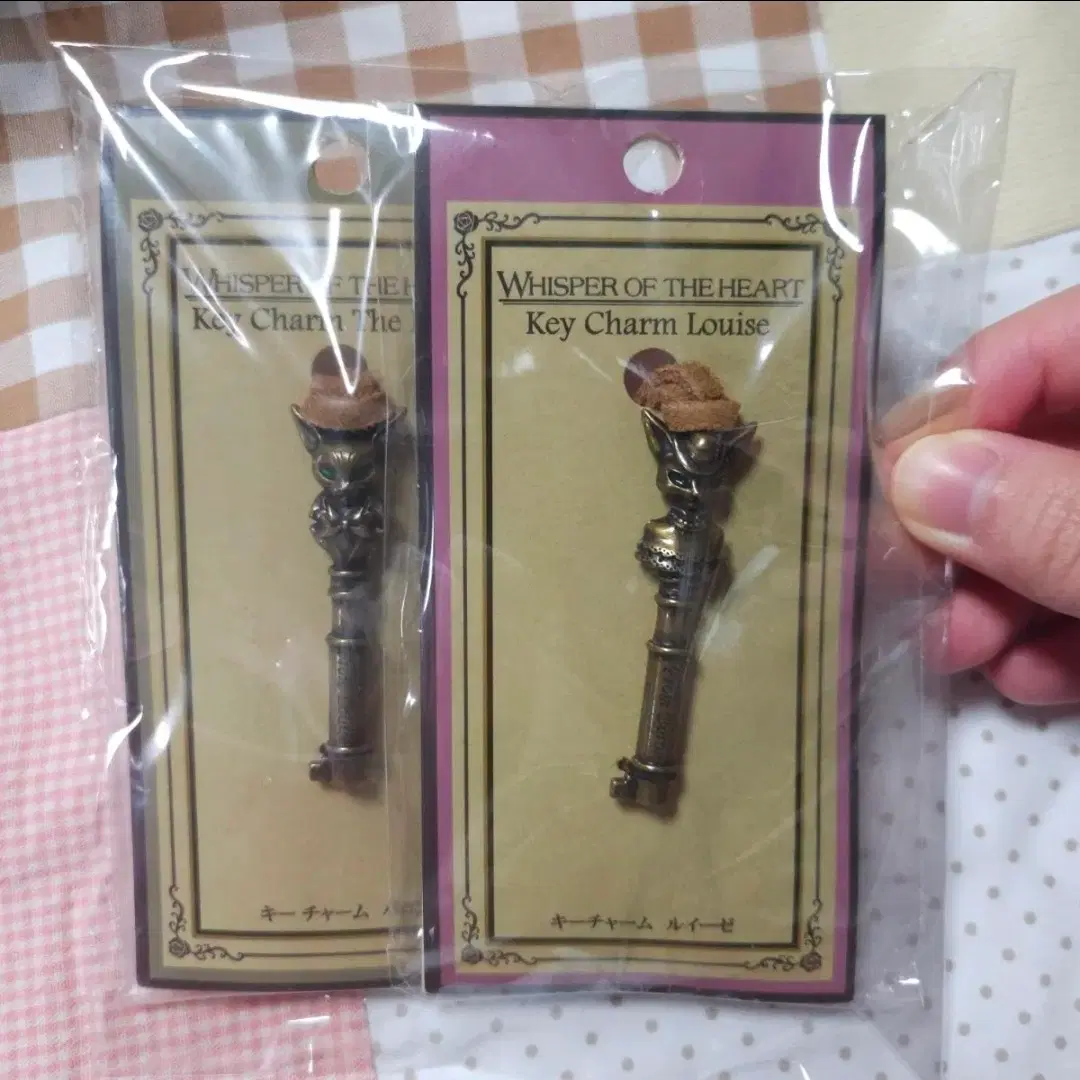 [일본정품] 지브리 귀를기울이면 바론 루이제 펜던트 목걸이