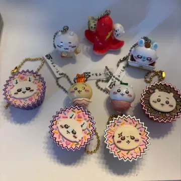 치이카와 쿠라스시 콜라보 키링 9종 세트
