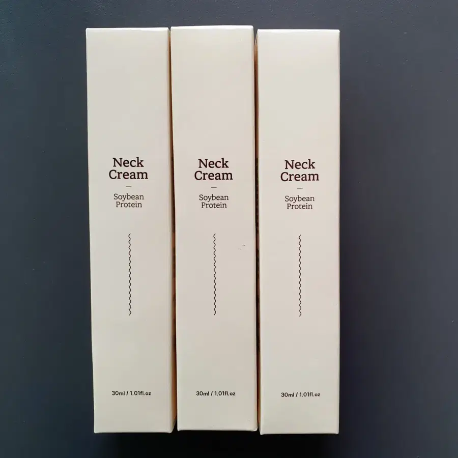 넥크림 소이 단백질 30ml 3개 세트