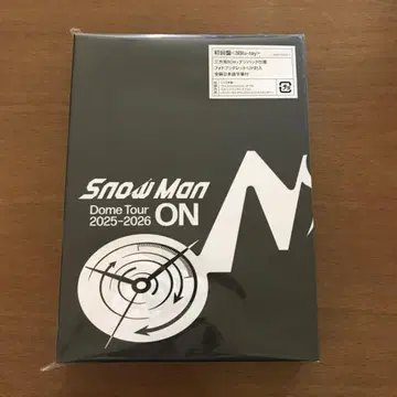 Snow Man Dome Tour ON 초회한정판 Blu-ray