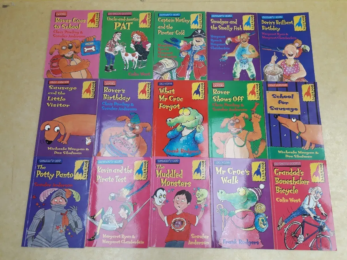 KIDS BOOK - Comic CHAPTER BOOK Rockets총 15권