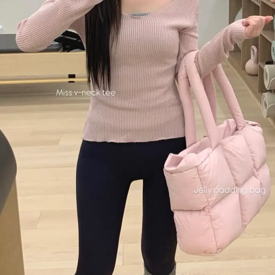 오브뮤트 젤리 패딩백 운동가방