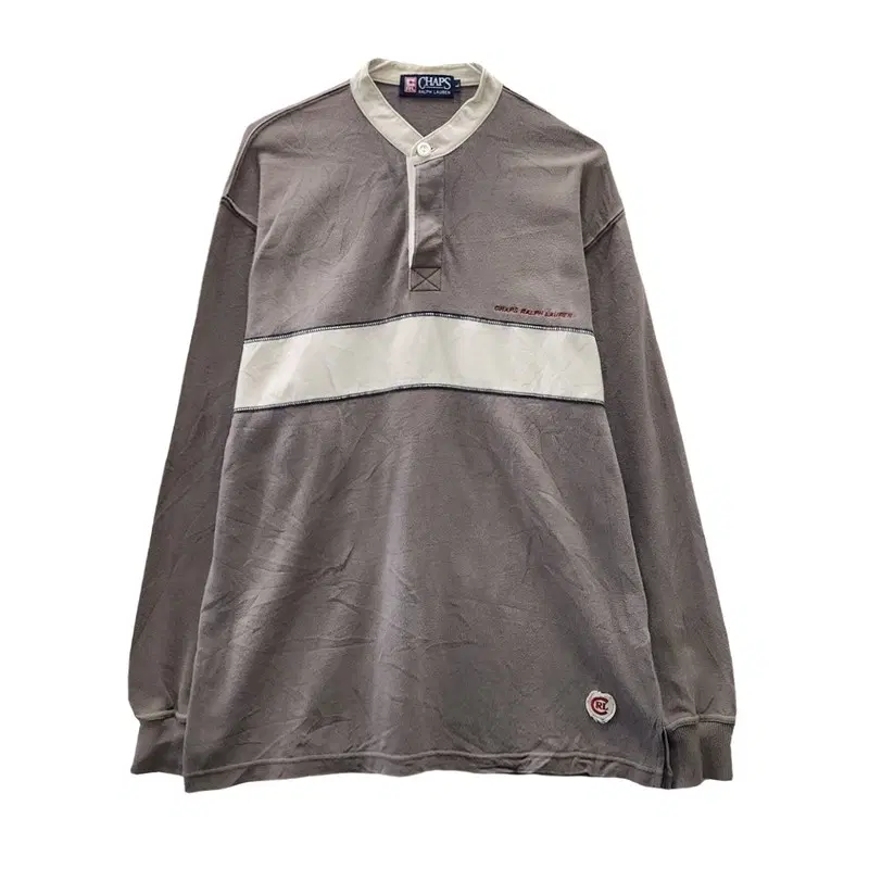 RALPH LAUREN 챕스 랄프로렌 차이나카라 럭비 셔츠 L