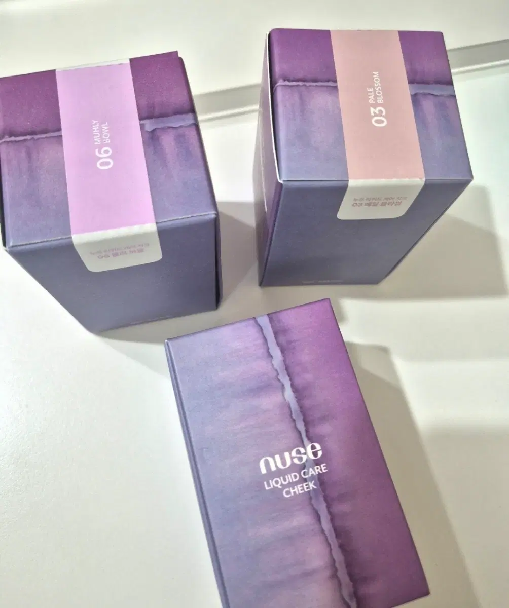(미개봉) 누즈 리퀴드 케어 치크 1개 5500원