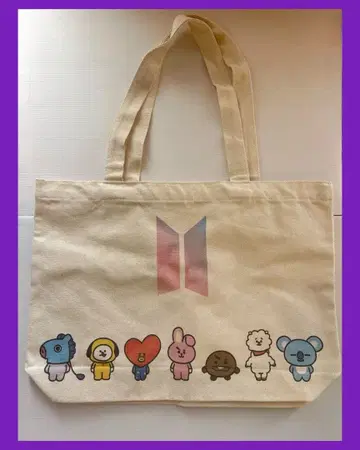 BTS BT21 토트백 새상품급