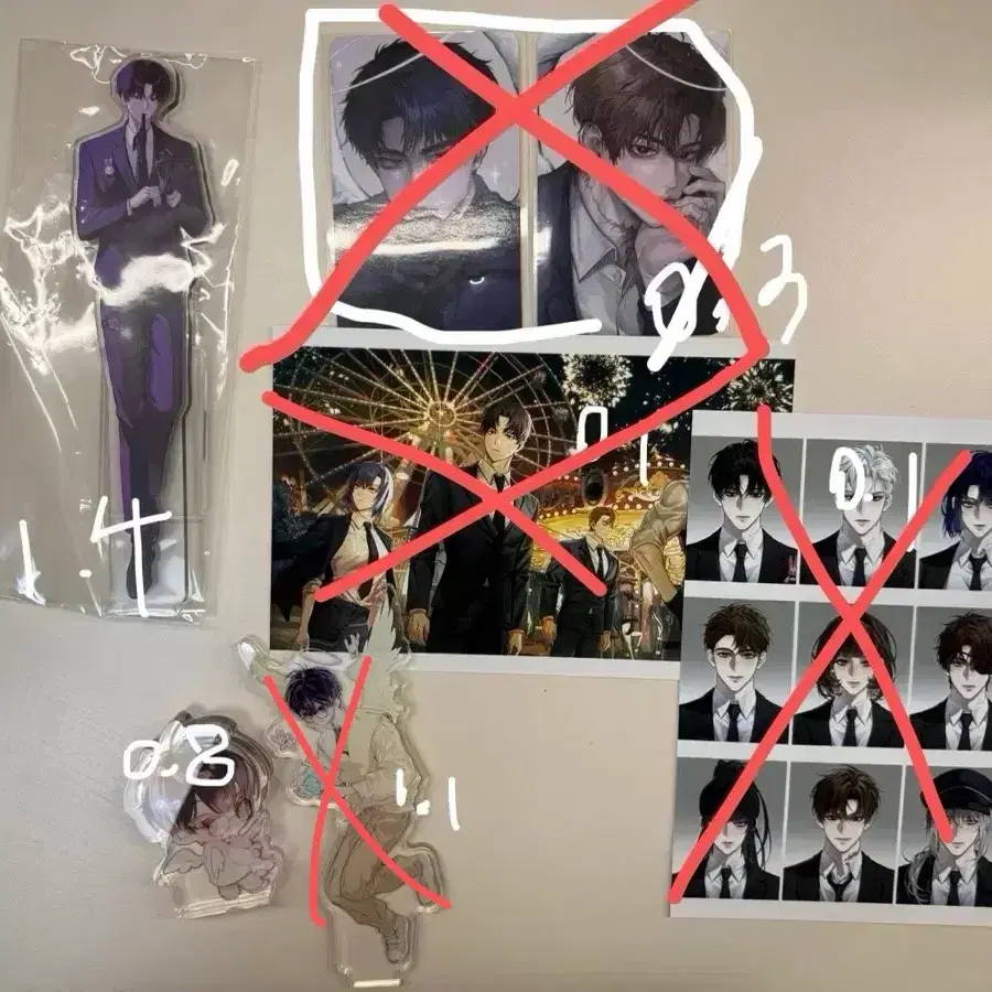 괴담출근 포카 엽서 프박