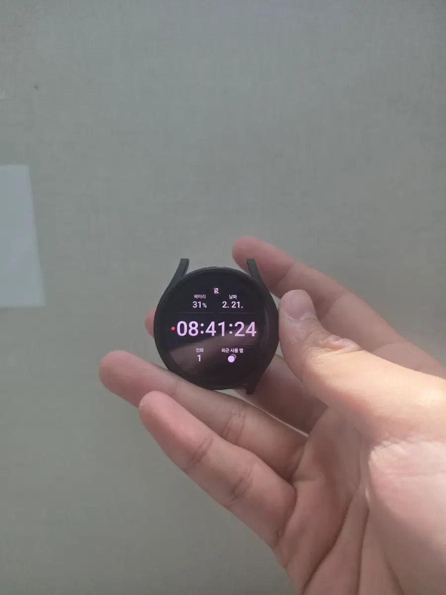 갤럭시 워치 40mm 블랙 팝니다