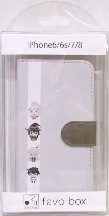 플레이풀 마인드 컴퍼니 수첩형 스마트폰 케이스 (iPhone6/6s/7/8) minidoll-B
