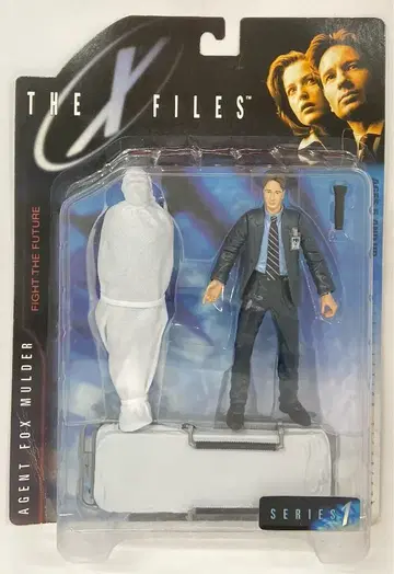 McFARLANE TOYS 시리즈 1 / 울트라 액션 피규어 에이전트 폭스 멀더 2체 세트