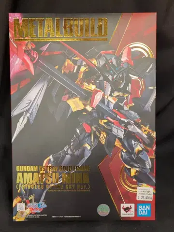 BANDAI SPIRITS METAL BUILD 기동전사 건담 SEED ASTRAY 건담 아스트레이 골드 프레임 천미나 (천공의 황녀 Ver.)