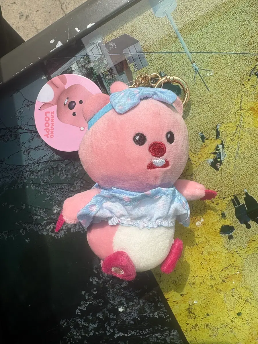 잔망루피 인형 키링