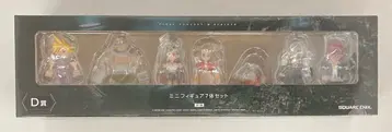 스퀘어 에닉스 FINAL FANTASY VII REBIRTH 출시 기념 복권 D상 미니 피규어 7체 세트