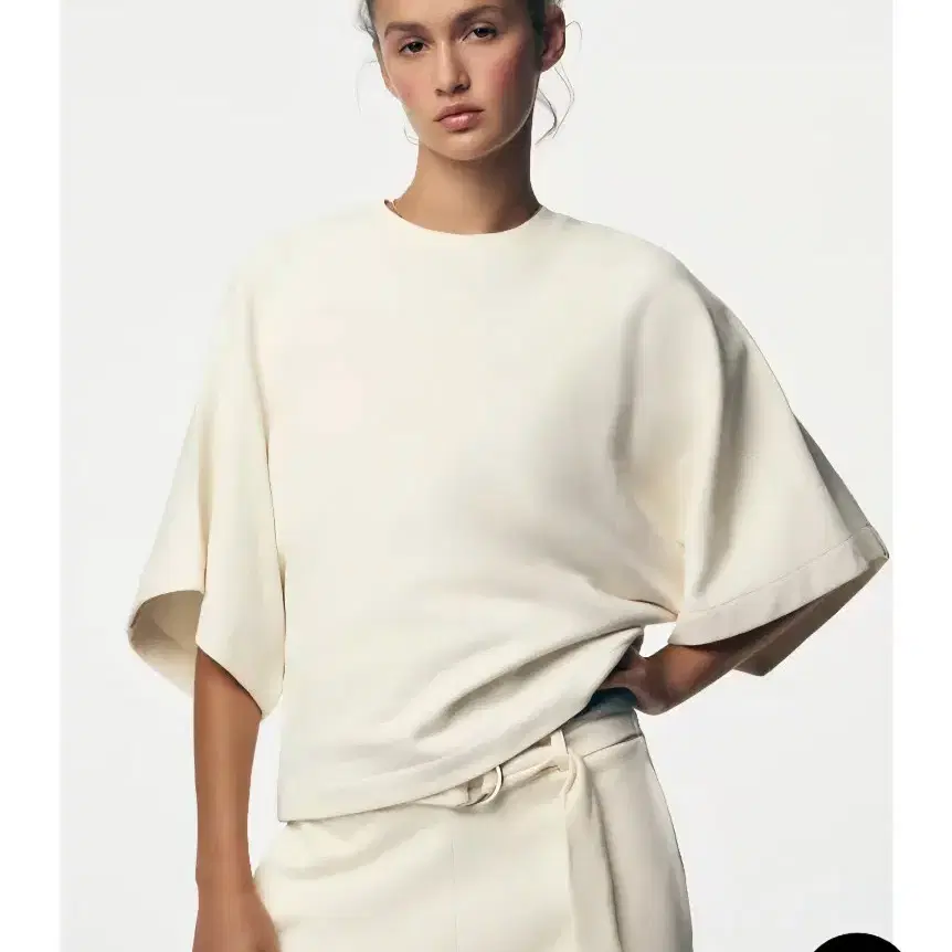 ZARA 자라 가오리핏 티셔츠 55