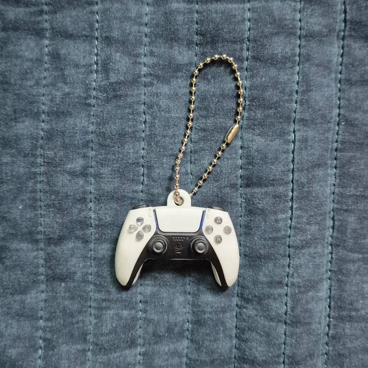 PS5 듀얼센스 미니어처 마스코트 피규어 게임기 컨트롤러 가챠 키링