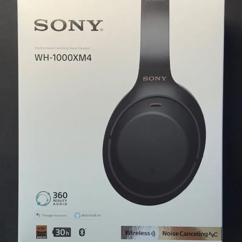 소니 WH-1000XM4 노이즈 캔슬링 헤드폰 풀박스