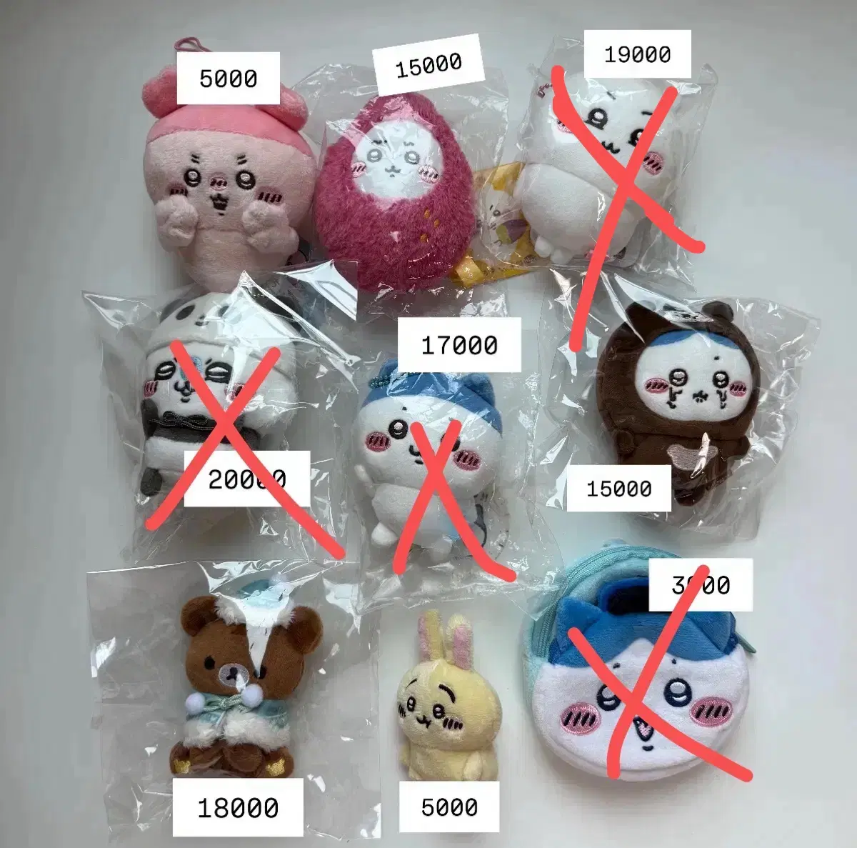 우쭐 치이카와 스포츠 하치와레 중화반점 모몽가 코쿠마 리락쿠마 테노리
